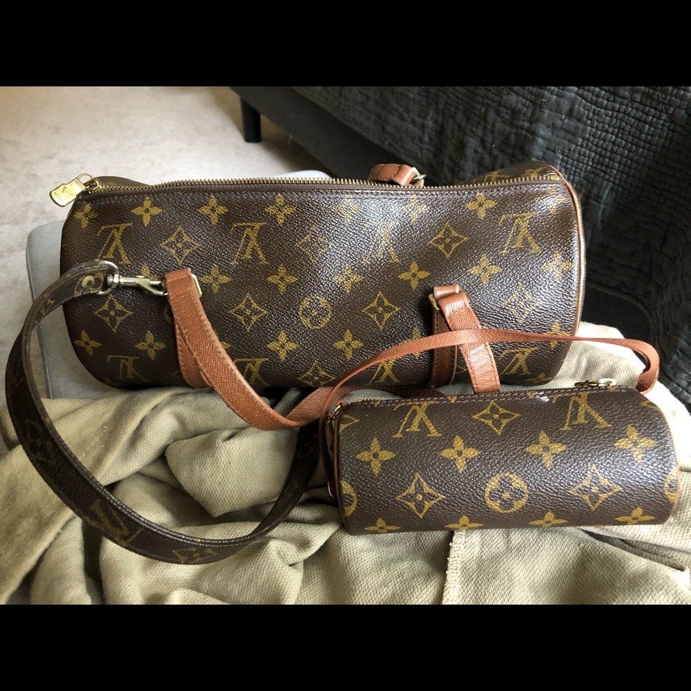 Authentic Louis Vuitton with matching wallet
